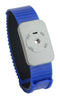 SCS 4720 DUAL CONDUCTOR WRIST BAND, ADJUSTABLE, THERMOPLASTIC, BLUE