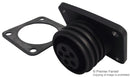 BULGIN PX0941/05/S Circular Connector, Buccaneer 900 Series, Panel Mount Receptacle, 5 Contacts, Screw Socket
