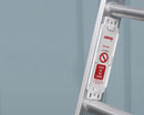 Brady LAD-GB-EITH-12-A Label Tag 210 mm 55 Polycarbonate Do Not Use This Ladder