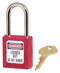 Master Lock 410RED 410RED Safety Lockout Padlock Red 38mm Shackle