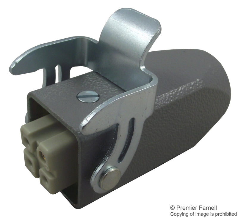 HARTING 66 30 226 001900 Heavy Duty Connector, Hood & Insert, Han Series, Panel Mount, Receptacle, 3 Contacts, Socket