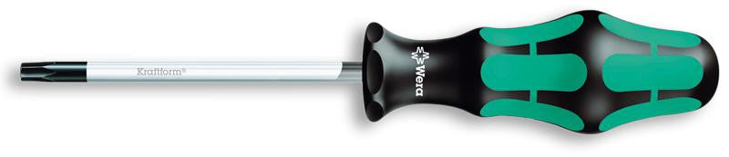 WERA 367 HF TX 20 TX20 Torx Screwdriver with Holding Function and Anti-roll Protection