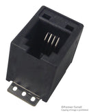 MOLEX 85513-5004 Modular Jack, Low Profile Top Entry, SMT, 4/4 Way, Gold (Au), Blister on 15" Reel