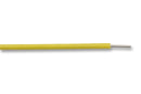 Multicomp PRO MCP00009 Wire PVC Yellow 23 AWG 0.28 mm&sup2; 328 ft 100 m BS4808 / Def Stan 61-12 1/0.6