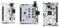 Trinamic TMC2130-EVAL-KIT Evaluation Kit TMC2130 Bipolar Stepper Motor Driver Up to 256 Microsteps and Bridge Boards