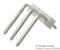 MOLEX 22-05-2031 KK 254 Wire-to-Board Header, Single Row, Right Angle, 3 Way, PA Polyamide Nylon, Tin (Sn) Plating