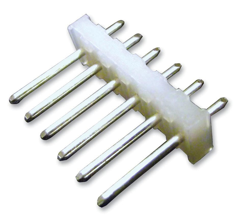 MOLEX 26-20-2061 Wire-To-Board Connector, 3.96 mm, 6 Contacts, Header, KK 3192 Series, Through Hole, 1 Rows
