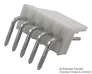 MOLEX 22-05-7058 Wire-To-Board Connector, Right Angle, 2.54 mm, 5 Contacts, Header, KK 7395 Series, Through Hole