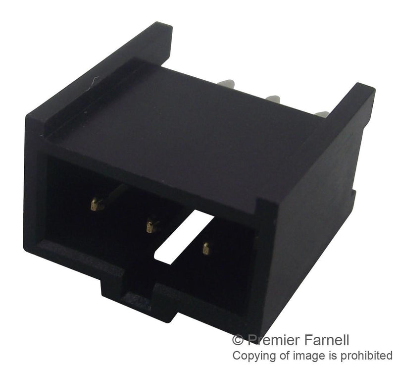 MOLEX 90136-1203 Wire-To-Board Connector, Vertical, 2.54 mm, 3 Contacts, Header, C-Grid III 90136 Series