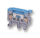 Entrelec - TE Connectivity 011565907 Fused Terminal Block 2 Ways 22AWG to 12AWG 4 mm&sup2; Screw 6.3 A 630 V
