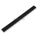 Tanotis  100PCS 40Pin 2.54mm  Single  Row Straight  Female Pin Header Strip PBC Ardunio