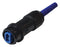 Bulgin PXF4051 Fiber Optic Connector Cable Mount In-Line Flex LC Nylon (Polyamide) Body Buccaneer 4000 Series