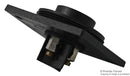 BULGIN PX0765/P Circular Connector, Buccaneer Standard Series, Panel Mount Plug, 3 Contacts, Screw Pin, Threaded