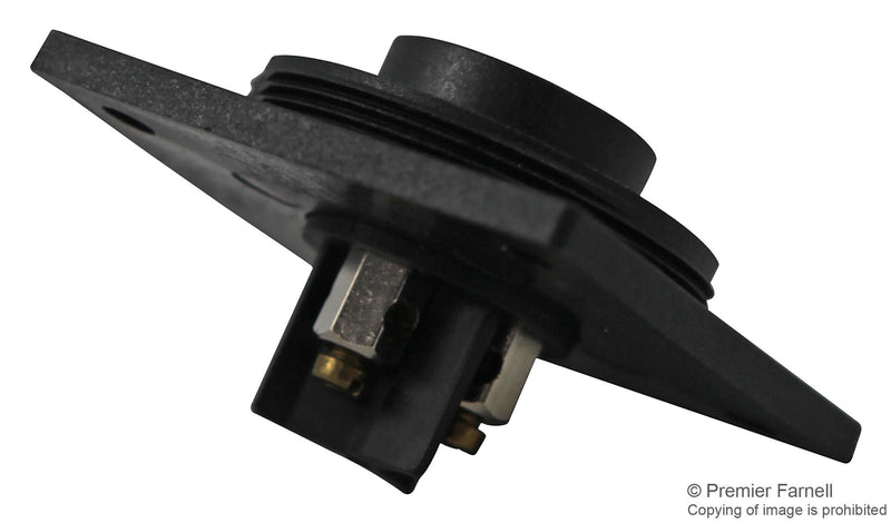 BULGIN PX0765/P Circular Connector, Buccaneer Standard Series, Panel Mount Plug, 3 Contacts, Screw Pin, Threaded
