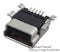 MOLEX 54819-0572 USB On-The-Go (OTG) Mini-B Receptacle, Right Angle, SMT Solder Tails & Shell Tabs, with Cover Tape