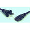 MCM 23-196 12 18GA Polarized C8-style Power Cord