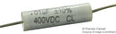CORNELL DUBILIER 150103K400BB FILM CAPACITOR, 0.01uF, 400V, 10%, AXIAL