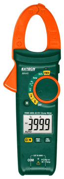Extech Instruments MA445 Clamp Meter AC / DC Built in Non-Contact Voltage (NCV) Detector True rms 400 A
