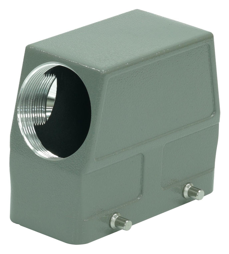 Multicomp PRO MP009416 Heavy Duty Connector Hood Side Entry Aluminium Body 2 Lever 16B