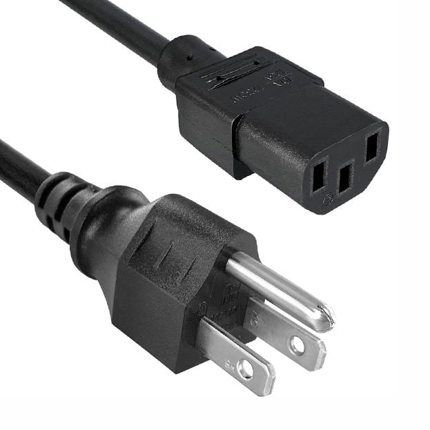 Qualtek Electronics 312016-01 312016-01 Power Cord Nema 5-15P-IEC C13 79"