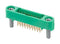 Harwin G125-MV12005M2P Pin Header Black / Green Wire-to-Board 1.25 mm 2 Rows 20 Contacts Through Hole Straight
