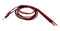 Mueller Electric 110012 Patch Cord Banana to Test Probe 2 Leads Black and Red 18 AWG