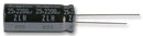 RUBYCON 16ZLH680MEFC10X12.5 Electrolytic Capacitor, Miniature, 680 &micro;F, 16 V, ZLH Series, &plusmn; 20%, Radial Leaded, 10 mm