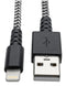 TRIPP-LITE M100-006-HD Heavy Duty Lightning TO USB Sync / Charge Apple Iphone Ipad 6FT 46AC2659