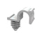 Essentra Components HURCBH-3-01 Cable Clamp Push IN Nylon 6.6 Natural