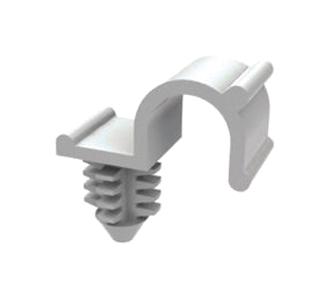 Essentra Components HURCBH-3-01 Cable Clamp Push IN Nylon 6.6 Natural