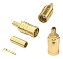 Wurth Elektronik 61646021110320 RF / Coaxial Connector SMB Straight Plug Crimp 50 ohm RG174 RG188 RG316