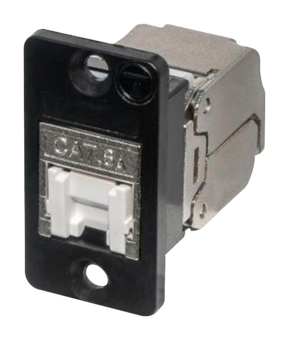 TUK Sgksjebpm Modular Connector RJ45 Jack 1 x (Port) 8P8C Cat6a Panel Mount