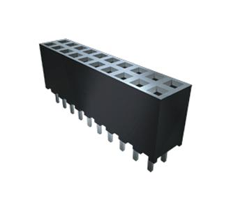 Samtec SQW-110-01-F-D-VS-K-TR PCB Receptacle Board-to-Board 2 mm Rows 20 Contacts Surface Mount Straight
