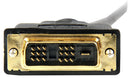 Startech HDDVIMM1M Audio / Video Cable Assembly Hdmi Plug DVI-D 3.28 ft 1 m Black