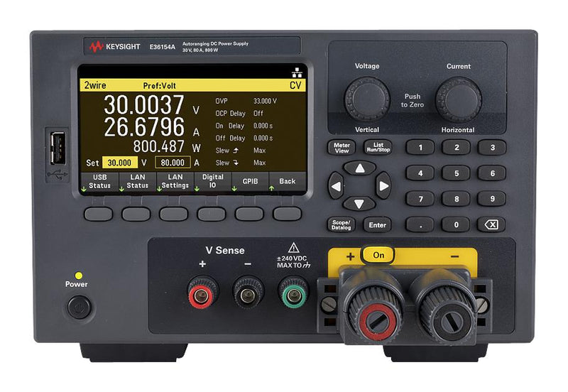Keysight Technologies E36154A Bench Power Supply Autoranging Programmable 1 Output 0 V 30 A 80 New