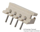 MOLEX 22-05-7045 Wire-To-Board Connector, Right Angle, 2.5 mm, 4 Contacts, Header, SPOX 5268 Series, Through Hole
