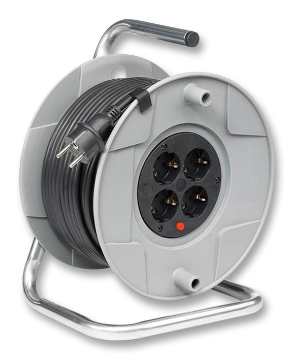 Brennenstuhl 1099150001 Power Entry Connector Premium Alu Line Series Plug Receptacle 240 VAC 16 A Cable Mount