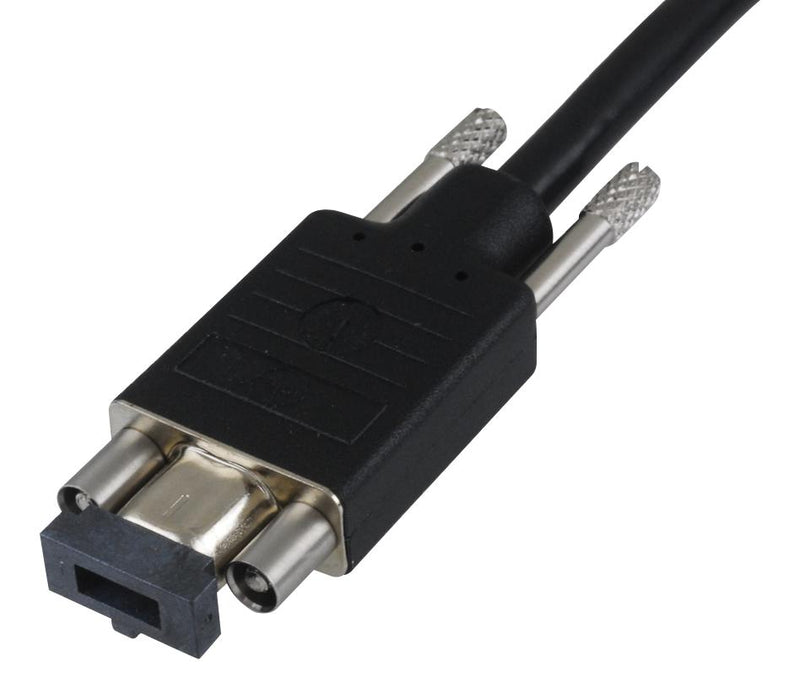 Molex 83421-9044 Micro D Cable Assembly 6 ft 1.83 m Black 83421 Series