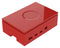 Multicomp PRO ASM-1900136-61 Raspberry Pi Accessory 4 Model B Case Plastic Red