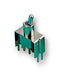 C & K COMPONENTS 7103MD9V3BE Toggle Switch, SPDT, Non Illuminated, On-Off-On, 7000 Series, Through Hole, 5 A