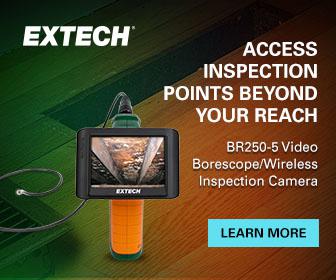 Extech Instruments BR250-5 BR250-5 Video Borescope Inspection Camera 5.2MM