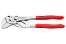 Knipex 86 03 180 180mm Adjustable Pliers Wrenches With Parallel Jaws and Plastic Coated Handles