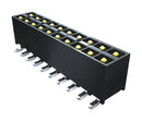 Samtec IPT1-105-01-L-D Board-To-Board Connector 2.54 mm 10 Contacts Header IPT1 Series Through Hole 2 Rows