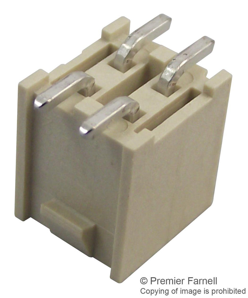Samtec IPL1-102-02-L-D-K IPL1-102-02-L-D-K Pin Header Wire-to-Board 2.54 mm 2 Rows 4 Contacts Surface Mount Mini Mate IPL1
