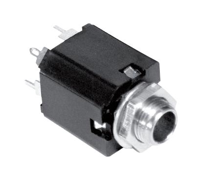 Amphenol SINE/TUCHEL ACJS-MV-3 ACJS-MV-3 Conn Stereo Jack 6.35MM Panel