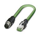 Phoenix Contact NBC-MSD/ 10-93B/R4AC SCO Sensor Cable 4P M12 Plug RJ45 4 Positions 1 m 3.28 ft Speedcon