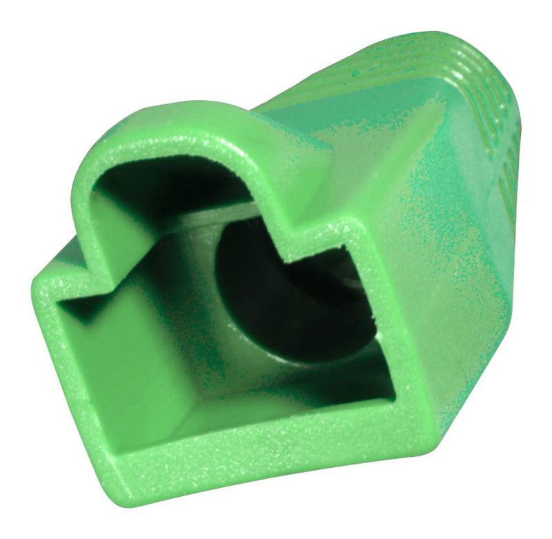 AIM Cambridge - Cinch Connectivity 32-2900GN Boot RJ45 Plug Conn 1POS PVC Green