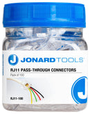 Jonard Tools RJ11-100 KIT Modular Conn CAT3 100PCS