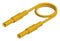 Hirschmann Test and Measurement 934174103 Lead 4mm Banana Plug Shrouded 1 kV 16 A Yellow m
