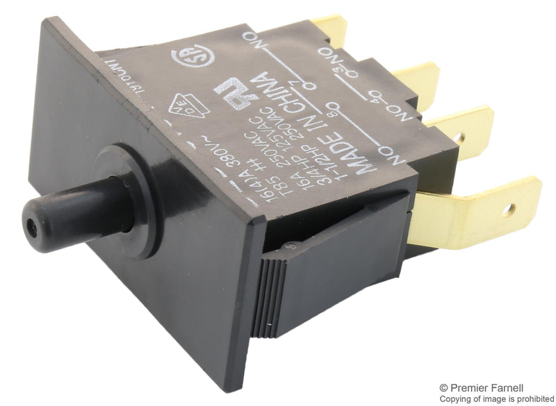 Omron D2D3104 D2D3104 Microswitch DPDT-NO Quick Connect Solder 16 A